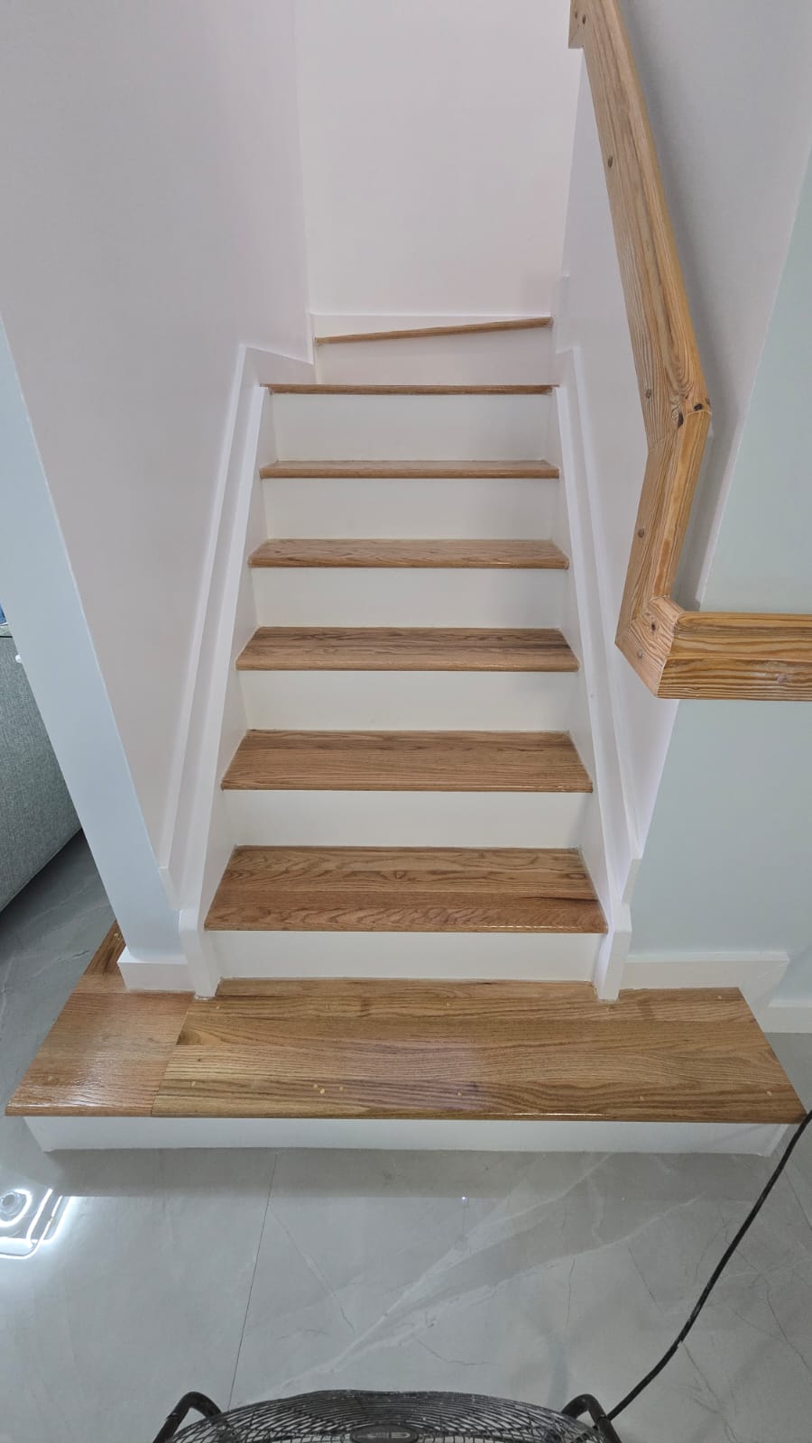 Solid Wood Staircase Upgrade - 14
