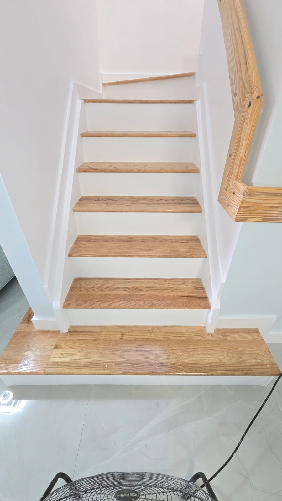 Solid Wood Staircase Upgrade - 15